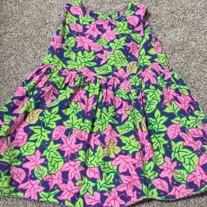 Lilly Pulitzer Fall Corduroy Leaf HTF Dress